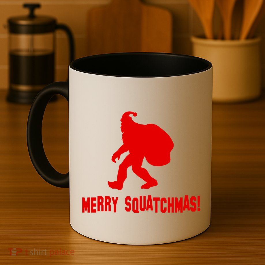 Merry Squatchmas Christmas Mug