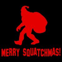 Merry Squatchmas Christmas 16oz Travel Tumbler