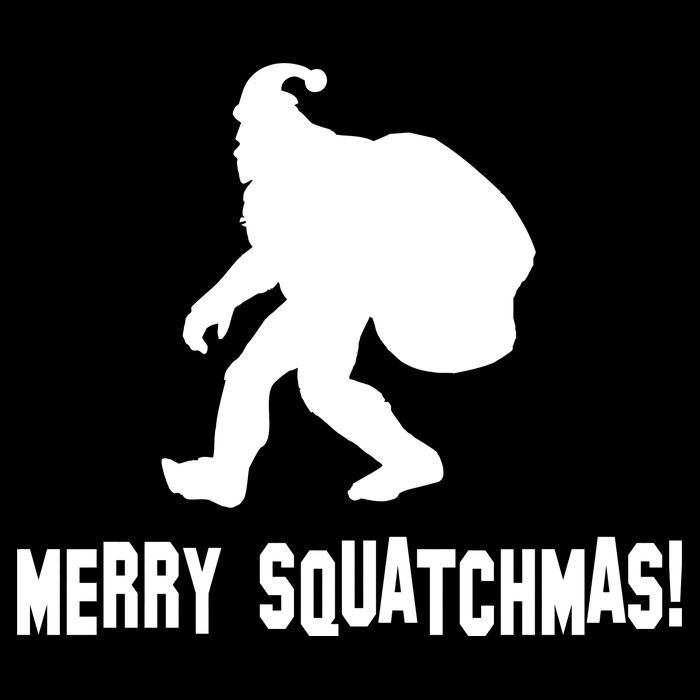 Merry Squatchmas Christmas Wool Snapback Cap