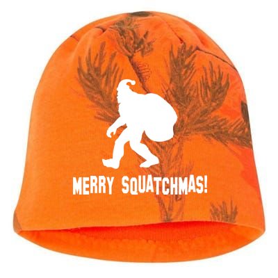 Merry Squatchmas Christmas Kati - Camo Knit Beanie