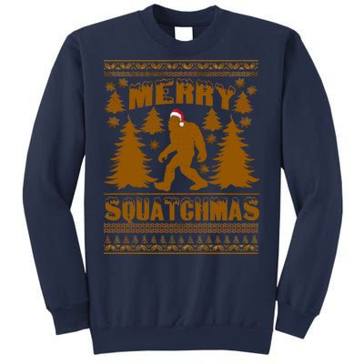 Merry Squatchmas Ugly Christmas Sweater Sweatshirt