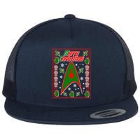 Merry Starfleet Christmas Ugly Sweater Flatbill Hat