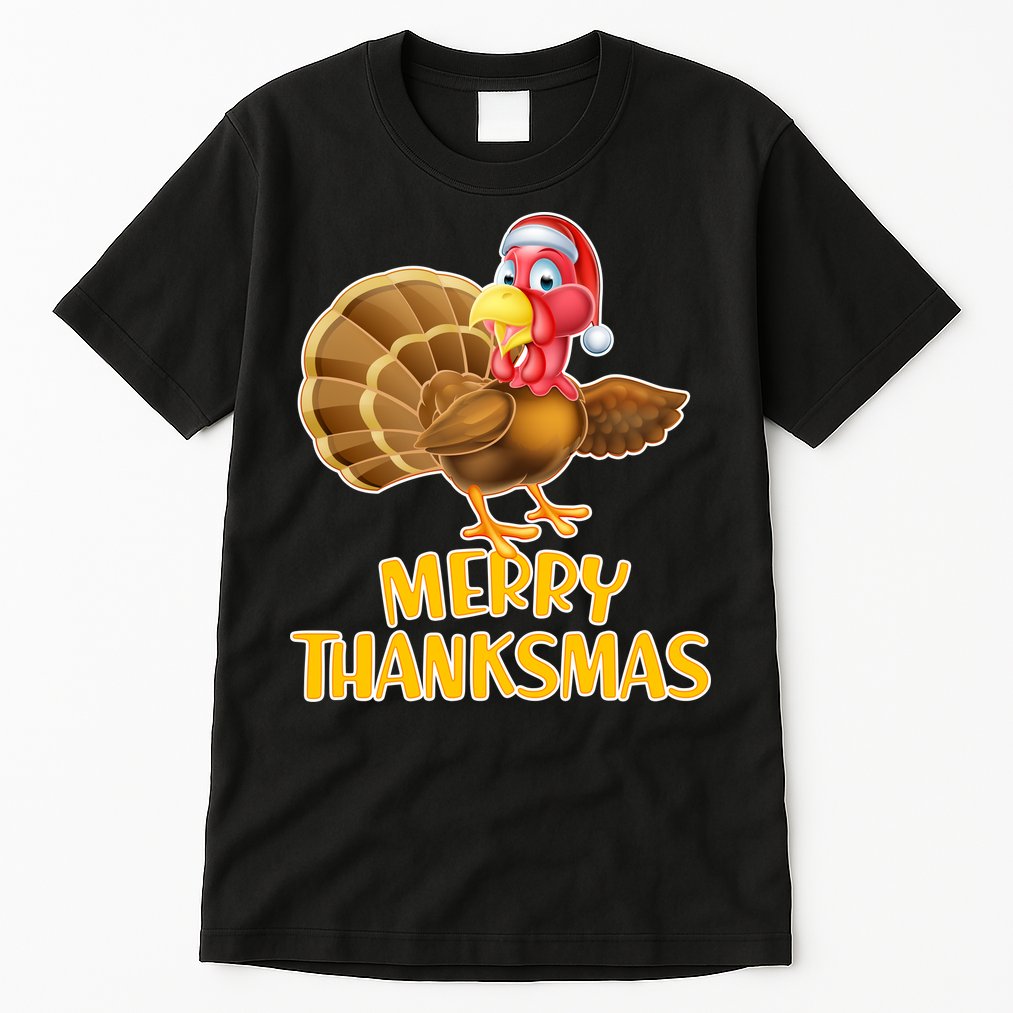 Merry Thanksmas Turkey Tall T-Shirt