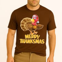 Merry Thanksmas Turkey Cooling Performance Crew T-Shirt