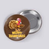 Merry Thanksmas Turkey Button