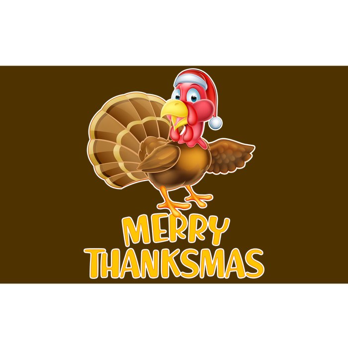 Merry Thanksmas Turkey Bumper Sticker