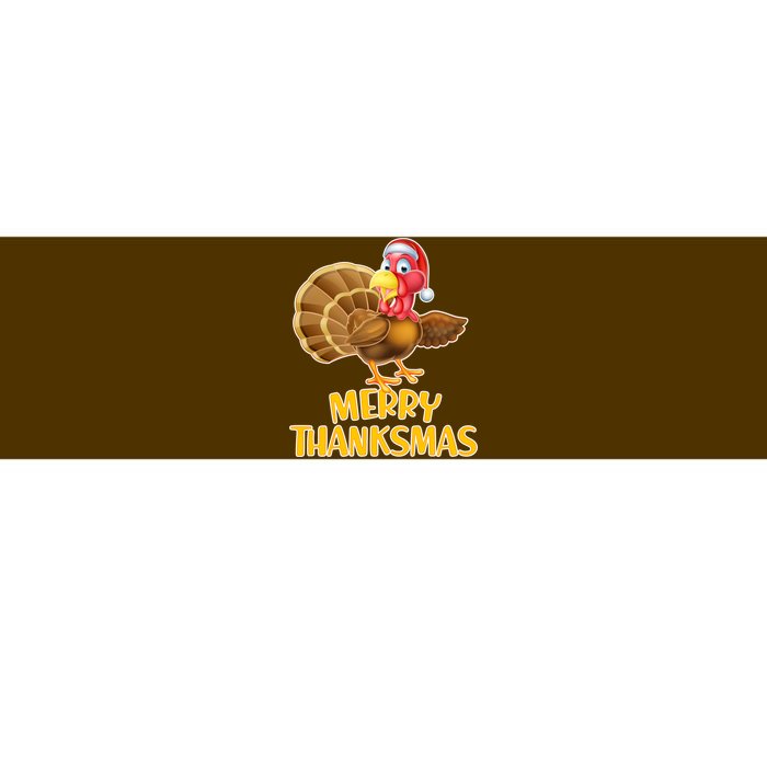 Merry Thanksmas Turkey Bumper Sticker