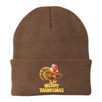 Merry Thanksmas Turkey Knit Cap Winter Beanie