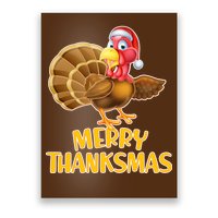 Merry Thanksmas Turkey Poster