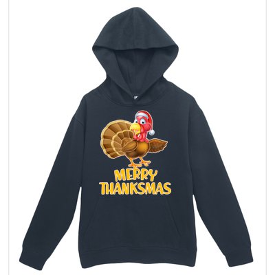 Merry Thanksmas Turkey Urban Pullover Hoodie