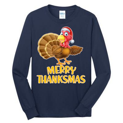 Merry Thanksmas Turkey Tall Long Sleeve T-Shirt