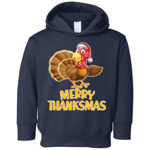 Merry Thanksmas Turkey Toddler Hoodie