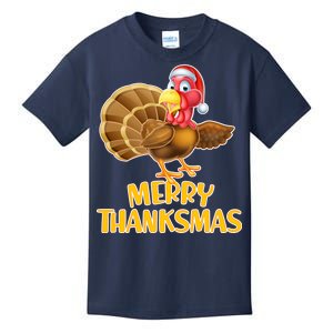 Merry Thanksmas Turkey Kids T-Shirt