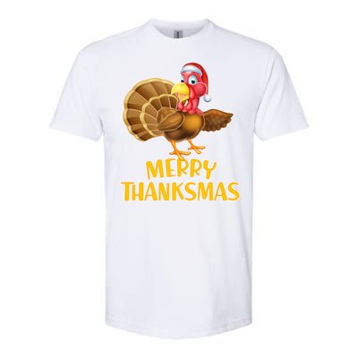 Merry Thanksmas Turkey Softstyle® CVC T-Shirt