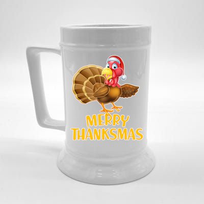 Merry Thanksmas Turkey Beer Stein