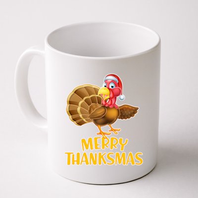 Merry Thanksmas Turkey Coffee Mug