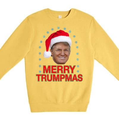 Merry Trumpmas Trump Christmas Premium Crewneck Sweatshirt