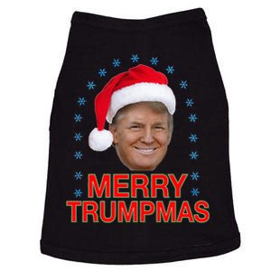 Merry Trumpmas Trump Christmas Doggie Tank