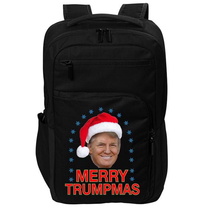 Merry Trumpmas Trump Christmas Impact Tech Backpack