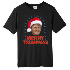 Merry Trumpmas Trump Christmas Tall Fusion ChromaSoft Performance T-Shirt