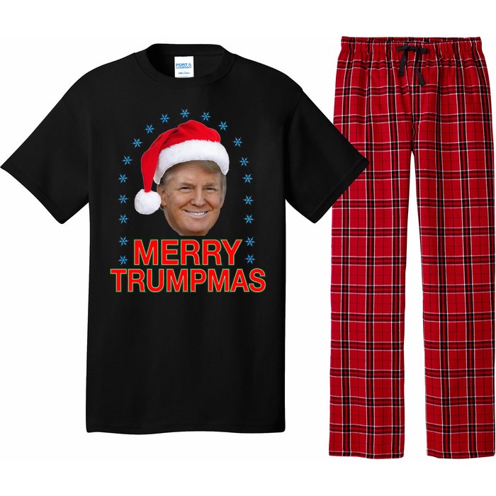 Merry Trumpmas Trump Christmas Pajama Set