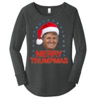 Merry Trumpmas Trump Christmas Women's Perfect Tri Tunic Long Sleeve Shirt