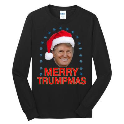 Merry Trumpmas Trump Christmas Tall Long Sleeve T-Shirt