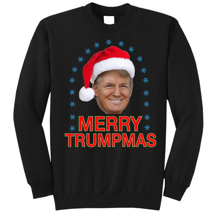 Merry Trumpmas Trump Christmas Tall Sweatshirt