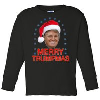 Merry Trumpmas Trump Christmas Toddler Long Sleeve Shirt