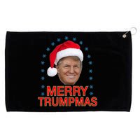 Merry Trumpmas Trump Christmas Grommeted Golf Towel