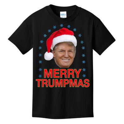 Merry Trumpmas Trump Christmas Kids T-Shirt