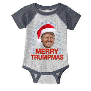 Merry Trumpmas Trump Christmas Infant Baby Jersey Bodysuit