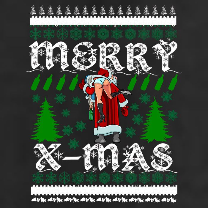 Merry X-Mas Ugly Christmas Sweater Cool Comfort Performance Bucket Hat