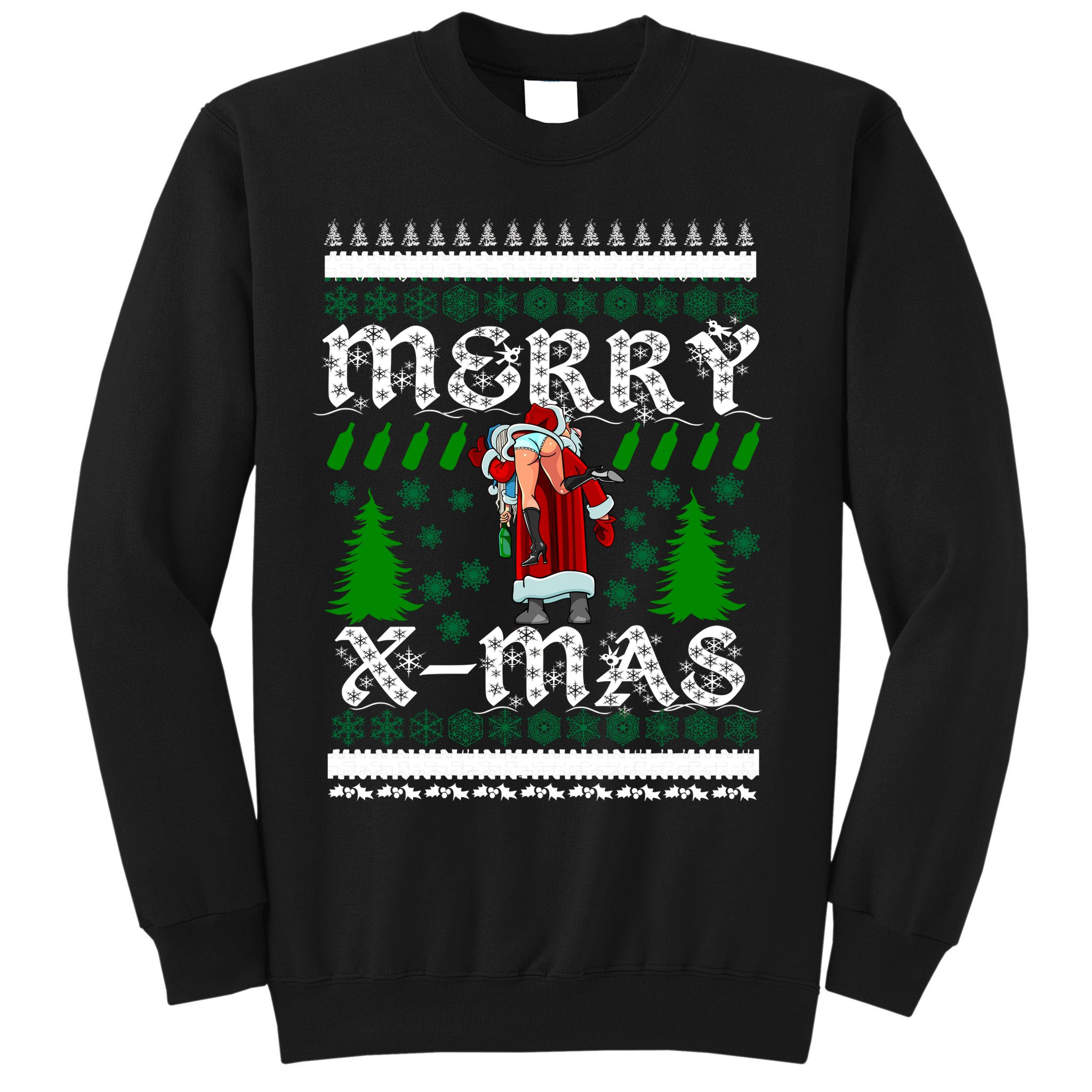 Merry X-Mas Ugly Christmas Sweater Sweatshirt