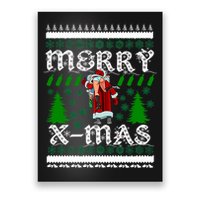 Merry X-Mas Ugly Christmas Sweater Poster