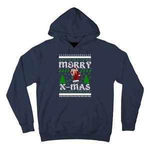 Merry X-Mas Ugly Christmas Sweater Hoodie