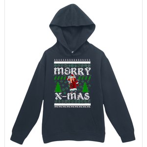 Merry X-Mas Ugly Christmas Sweater Urban Pullover Hoodie