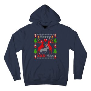 Merry XXXX-Mas Ugly Christmas Sweater Hoodie