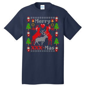 Merry XXXX-Mas Ugly Christmas Sweater Tall T-Shirt