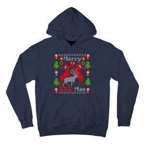 Merry XXXX-Mas Ugly Christmas Sweater Tall Hoodie