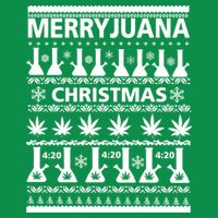 Merryjuana Weed Ugly Christmas Sweater Sweatshirt
