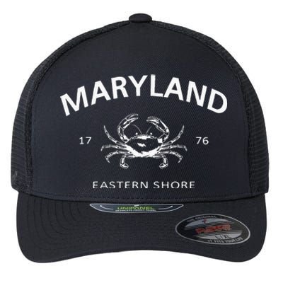 Maryland Eastern Shore Maryland State Crab Flexfit Unipanel Trucker Cap