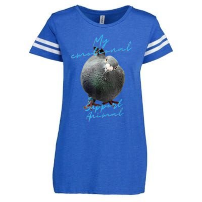 My Emotional Support Pigeon Enza Ladies Jersey Football T-Shirt