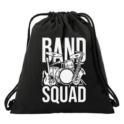 Music Ensemble Squad Instrumental Conductor Band Director Drawstring Bag