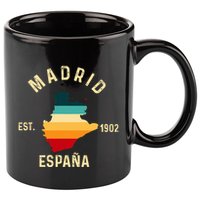 Madrid Espana Spain Est. Souvenir Flag Map Vacation 11oz C Handle Ceramic Mug