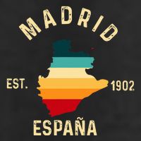 Madrid Espana Spain Est. Souvenir Flag Map Vacation 11oz C Handle Ceramic Mug