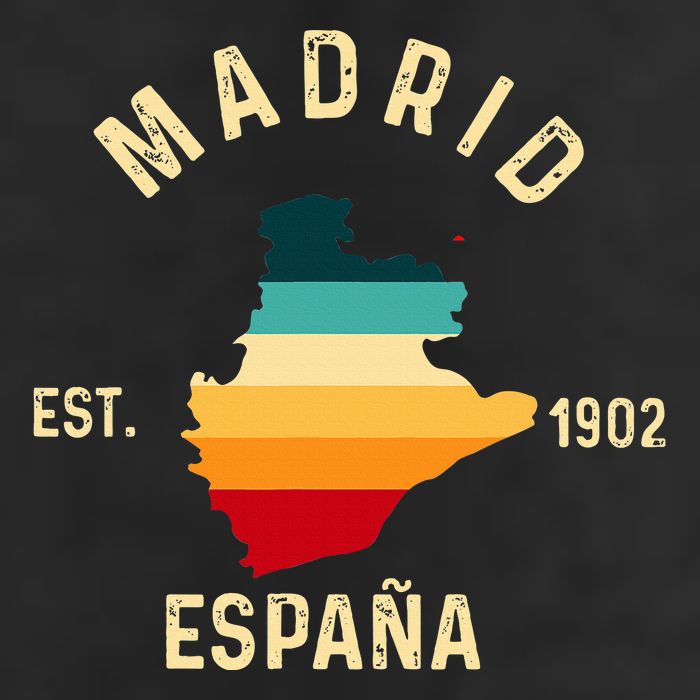 Madrid Espana Spain Est. Souvenir Flag Map Vacation 11oz C Handle Ceramic Mug