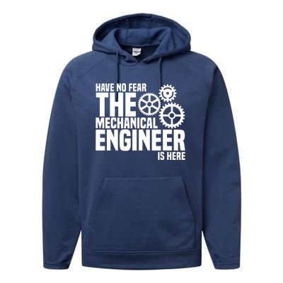 Mechanical Engineer Student Engineering Gifts Mathematics Performance Fleece Hoodie