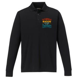 My Ex Son In Law Is My Favorite Child Funny Gift Performance Long Sleeve Polo