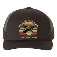 Mothman Eating Soup Please Leave Me Alone I Am Eating Soup Yupoong Adult 5-Panel Trucker Hat